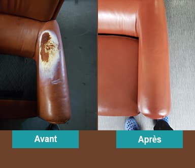 Réalisation cuir r18