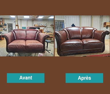 Réalisation cuir r21