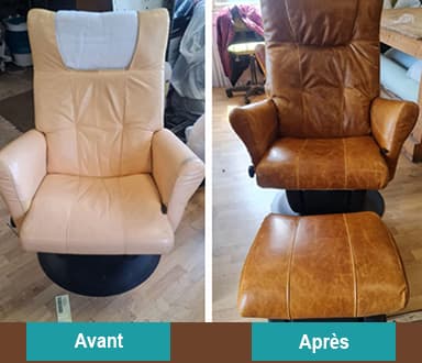 Réalisation cuir r39